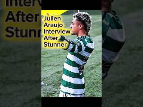 Araujo post match interview Kilnarnock 2-3 Celtic