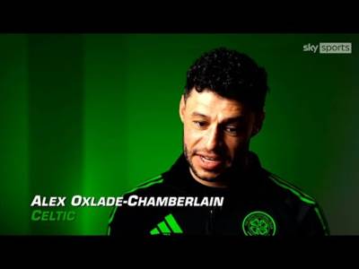 Alex Oxlade-Chamberlain On His Celtic Move With Van Djik & Andy Robertson Encouraging Him To Sign
