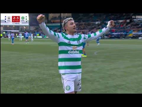 UNBELIEVABLE SCENES | Araujo 97th Minute Winner & Full Time Scenes | Kilmarnock 2-3 Celtic