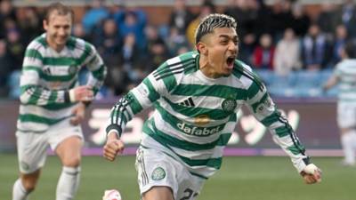 Celtic score dramatic 97th-minute winner at Kilmarnock to keep title hopes alive