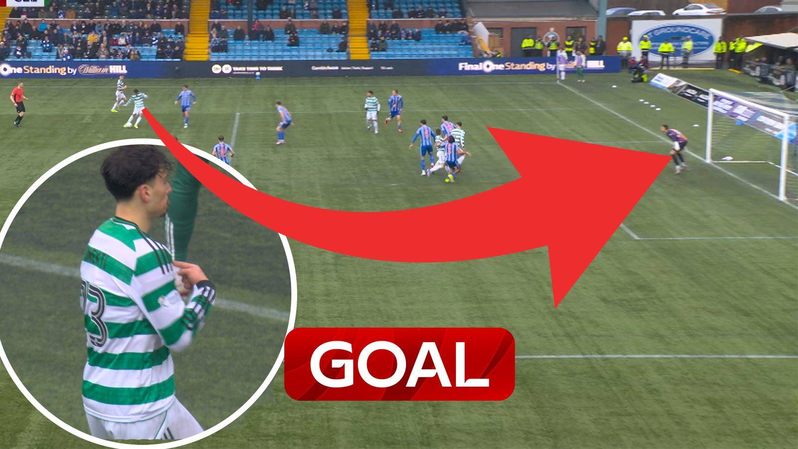 ‘Moment of brilliance’ | Tounekti gets one back for Celtic with a stunner!