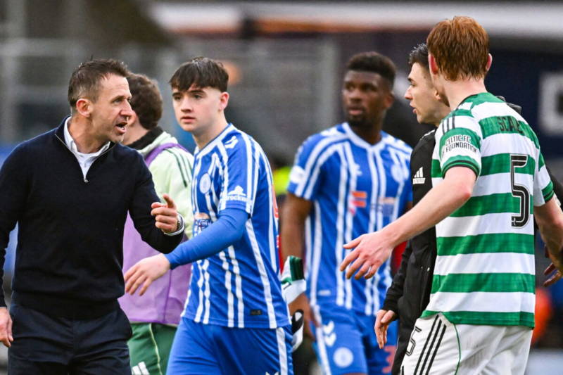 McCann proves what a bitter little h** he is after his Kilmarnock side’s loss to Celtic