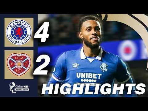 Rangers 4-2 Heart of Midlothian | HIGHLIGHTS | William Hill Premiership