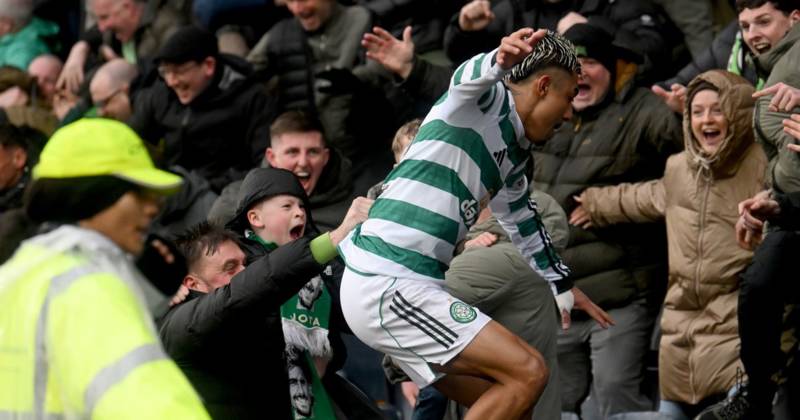 Playing for Celtic is nuts and kisses from strangers is a moment I’ll remember for the rest of my life
