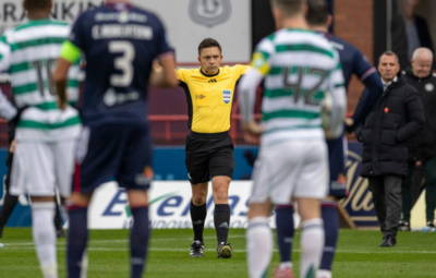 Referee and VAR for Celtic vs Hibs