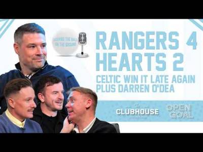 RANGERS BEAT HEARTS 4-2 & CELTIC WIN IT LATE AGAIN + DARREN O’DEA! | Keeping The Ball On The Ground