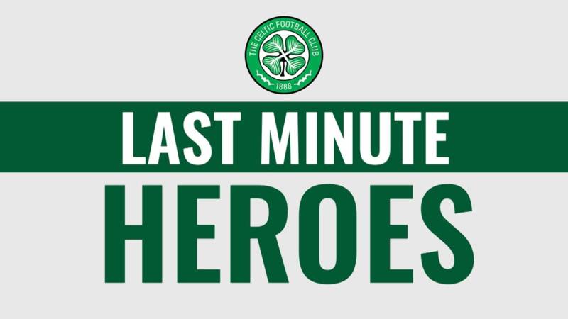 Relive ‘Last Minute Heroes’ on Celtic TV