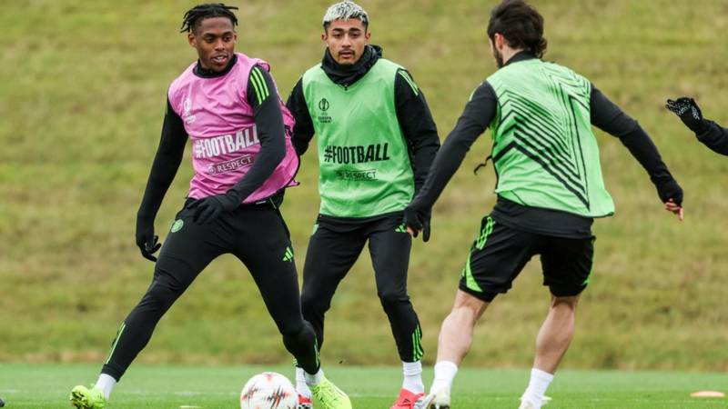 Training Gallery: Celtic v VfB Stuttgart