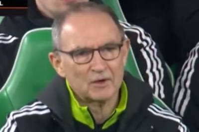 Watch Martin O’Neill’s reaction as Celtic protest delays Stuttgart game