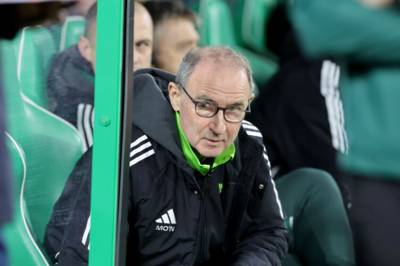 Martin O’Neill defends Schmeichel after Celtic’s Europa League humbling