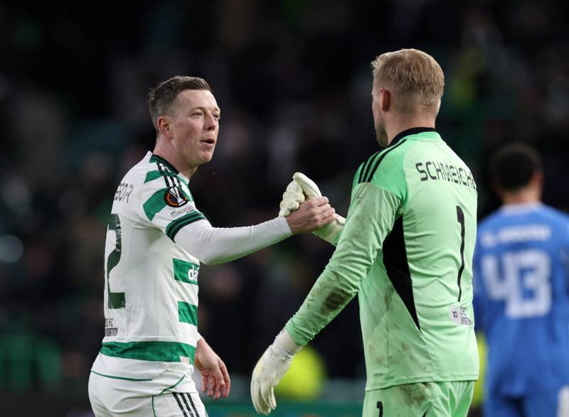 Callum McGregor rejects blame for Kasper Schmeichel after Celtic’s loss to VfB Stuttgart