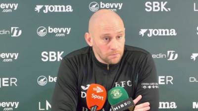 David Gray sends ‘true belief’ Celtic message before Hibs visit