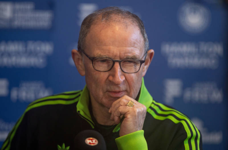 Has Martin O’Neill crossed a line with criticism of the Celtic support?