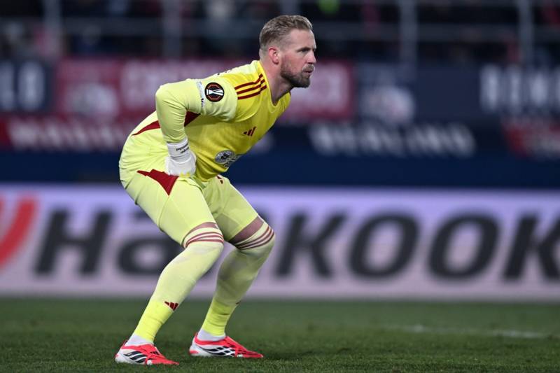 Celtic fans are in agreement about when Kasper Schmeichel’s problems in goal first started