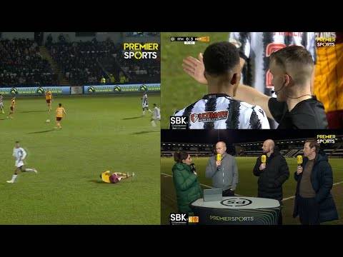 The Most RIDICULOUS RED CARD You’ll Ever See As Motherwell Thrash St Mirren 5-0