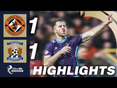Dundee United 1 &ndash; 1 Kilmarnock | HIGHLIGHTS | William Hill Premiership
