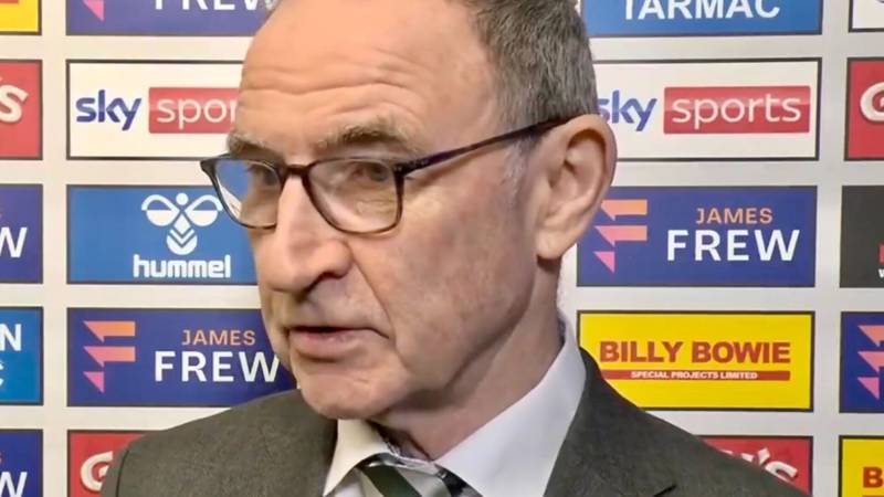 Martin O’Neill explains why he ignored critics and started Kasper Schmeichel for Celtic vs Hibernian