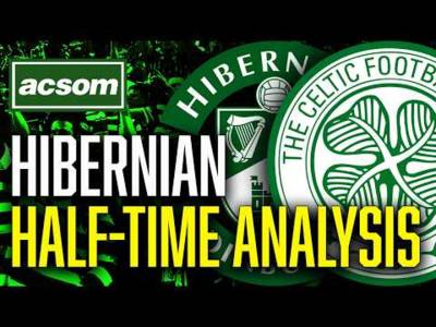 CELTIC v Hibernian // LIVE Half-Time Analysis // ACSOM // A Celtic State of Mind
