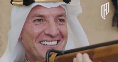 Brendan Rodgers in candid admission as former Celtic boss shows true colours as he fully embraces Saudi culture