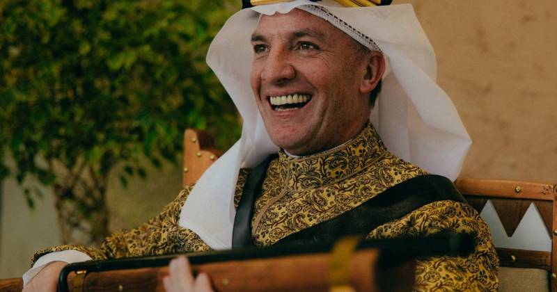 Brendan Rodgers wears traditional Saudi dress as he defends Saudi Pro League culture