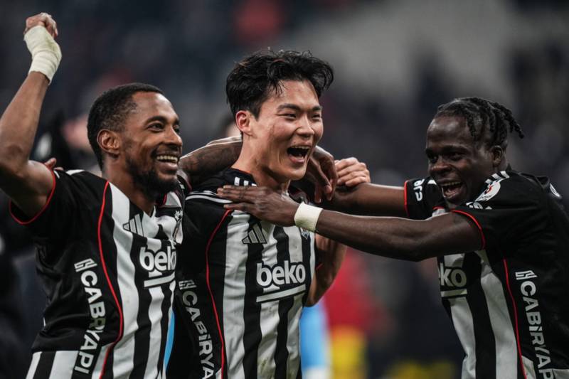 As Celtic struggle for goals vs Hibs, Hyeongyu Oh scores again for Besiktas