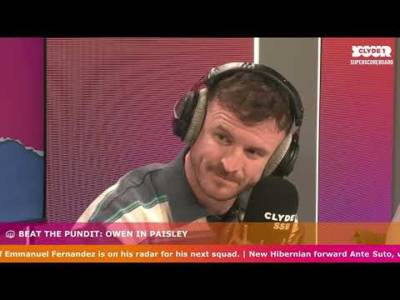 Beat the Pundit | Owen in Paisley V Andy Halliday Beat the Pundit | Owen in Paisley V Andy Halliday