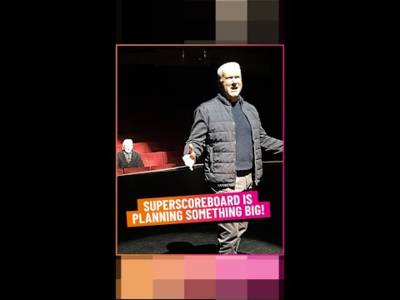 Superscoreboard is planning something BIG Superscoreboard is planning something BIG