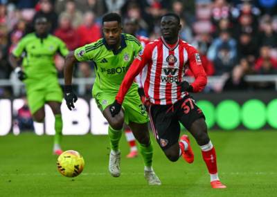 Ace who’s ‘dream’ Celtic move collapsed last month in horror Sunderland debut as Hoops concern comes to light