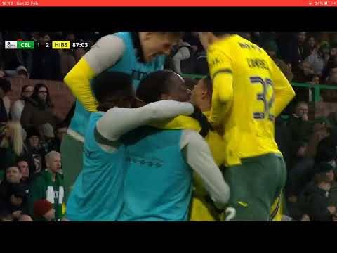 Who is to blame for the Hibs winner against Celtic??