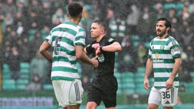 Celtic demand review of VAR after Auston Trusty appeal is thrown out . with three-game ban ruling defender out of O** F*** crunch