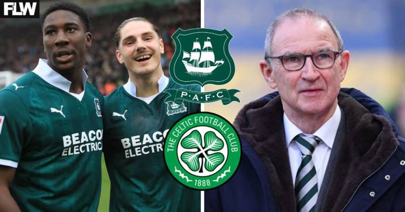 Celtic in pole position to seal shock Plymouth Argyle double transfer