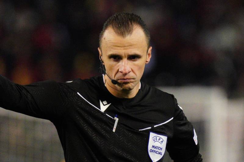 UEFA confirm officiating team for Celtic’s Europa League second leg vs Stuttgart