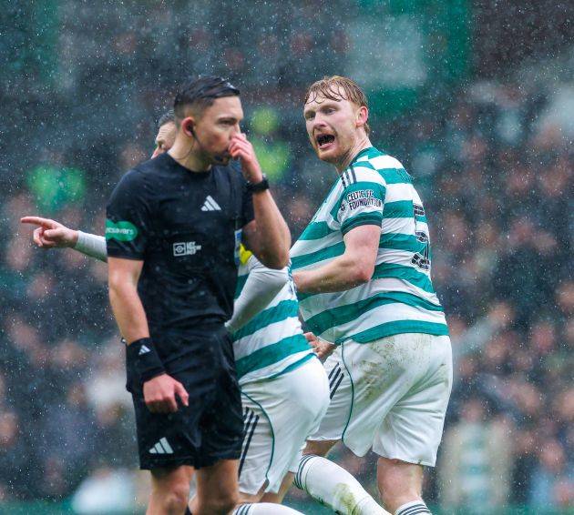 Sportscene pundits on one of Celtic penalty claims against Hibs