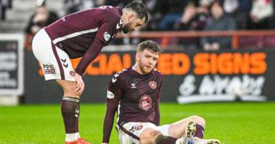 Hearts without 11 players as Stuart Findlay blow adds to Derek McInnes’ mounting injury woes