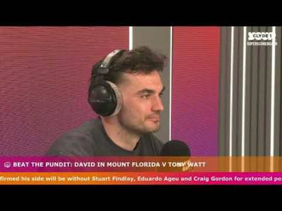 Beat the Pundit | David in Mount Florida V Tony Watt