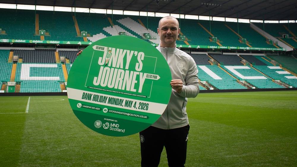 Shaun Maloney shows support for Foundation’s Jinky’s Journey and MND Scotland