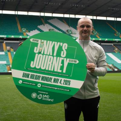 Shaun Maloney shows support for Foundation’s Jinky’s Journey and MND Scotland