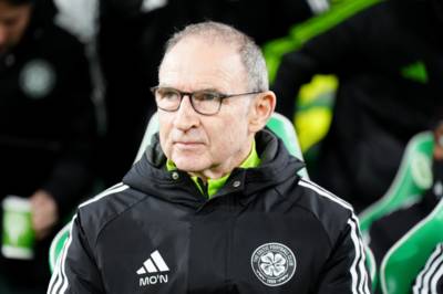 Martin O’Neill names Celtic XI to face Stuttgart, makes eight changes
