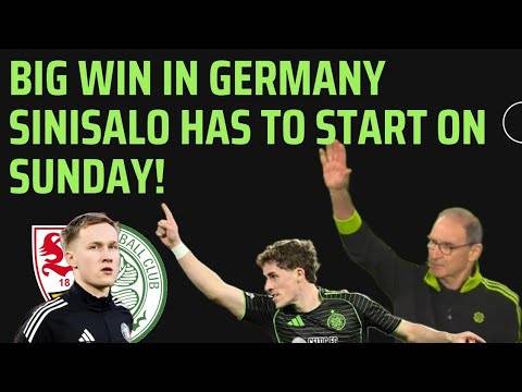 This is the Day We Win Away! Full Time Reaction Stuttgart 0-1 Celtic / Sinisalo Has to Sart Sunday!