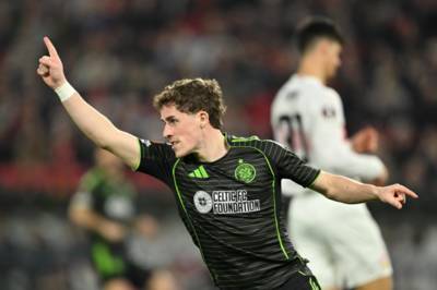 Luke McCowan joins Scottish history books with early Celtic goal vs Stuttgart