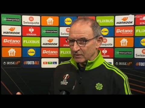 BRILLIANT Martin O’Neill Post Match Interview After Celtic Beat Stuttgart 1-0 In Germany BRILLIANT Martin O’Neill Post Match Interview After Celtic Beat Stuttgart 1-0 In Germany