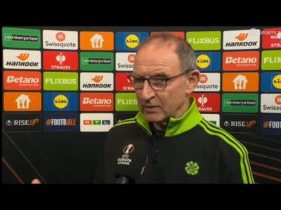 BRILLIANT Martin O’Neill Post Match Interview After Celtic Beat Stuttgart 1-0 In Germany