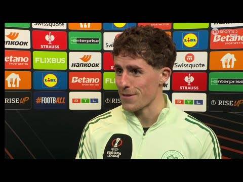 FANTASTIC Luke McCowan Post Match Interview After Celtics BRILLIANT 1-0 Away Win In Stuttgart