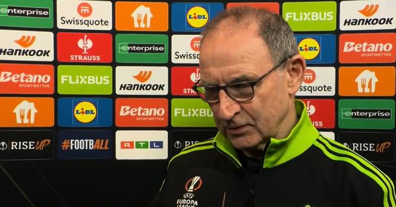 Martin O'Neill Shot Back At Pointed Question After Celtic's European Exit
