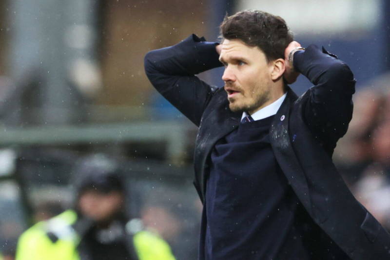 If Danny Röhl is upset by Celtic player Luke McCowan’s comments then maybe he should tell his own players to quit mouthing off first?