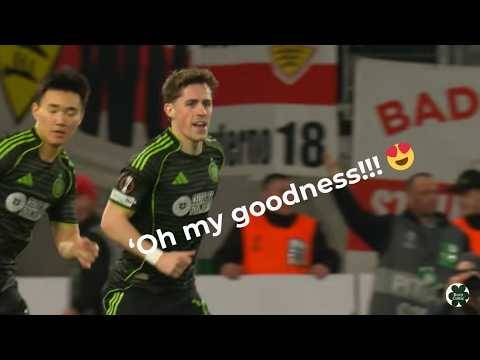 ‘Oh my goodness!’: Stunning BBC & TNT Sports reaction to Luke McCowan’s Celtic goal vs Stuttgart 😍
