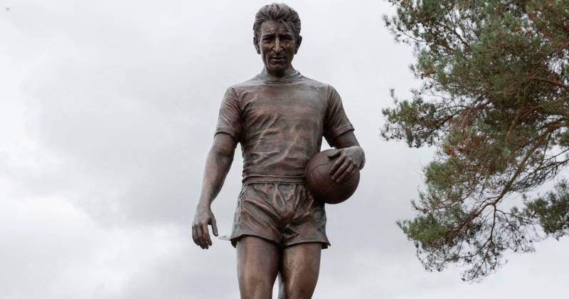 Celtic Lisbon Lion Tommy Gemmell statue unveiled in his hometown