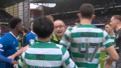 Rangers vs Celtic descends into full-time carnage as Martin O’Neill rushes onto pitch to get in between furious stars