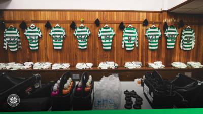 Celtic team for derby day