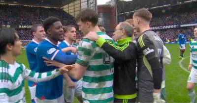 Martin O’Neill wades into Rangers vs Celtic ruckus as he pulls stars clear of Ibrox flare-up